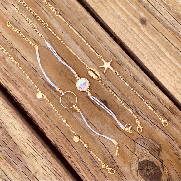 MERMAID ♡ 5 Bracelets GIFT SET - Picture 4 of 7